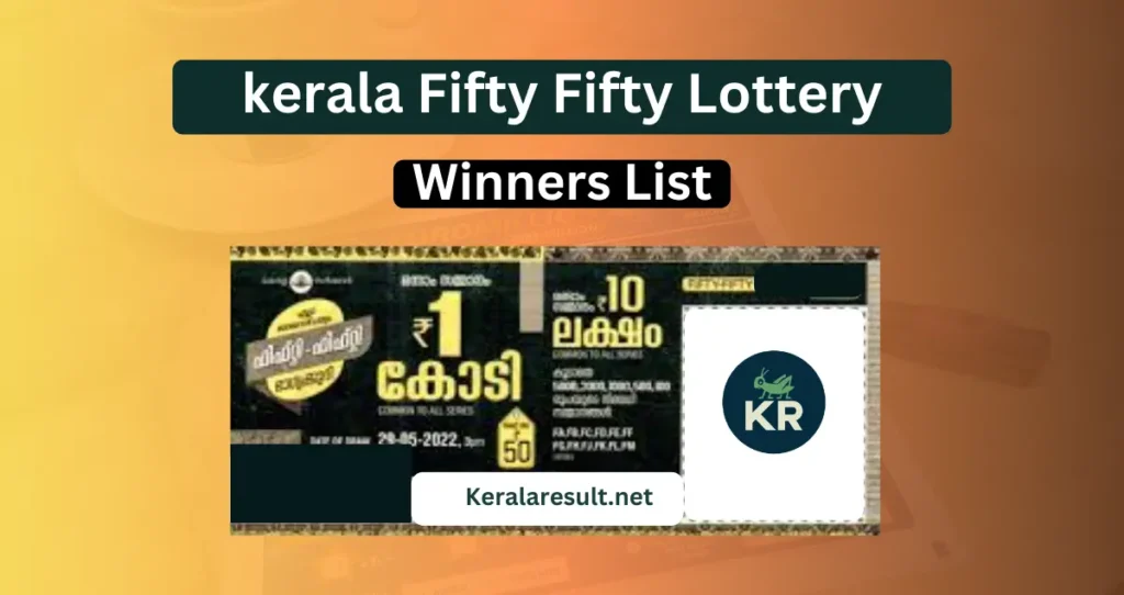 Kerala Fifty Fifty Lottery Results 2024